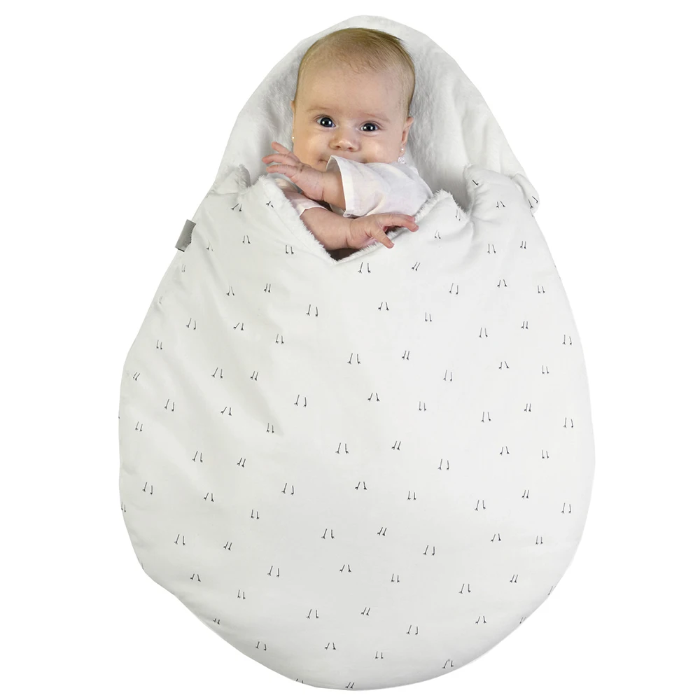 

Baby Sleeping Bag New Winter Warm Envelope For Newborns Cocoon Sleepsacks Egg Shaped Blanket Envelopes Swaddle Sack Sleep Bag