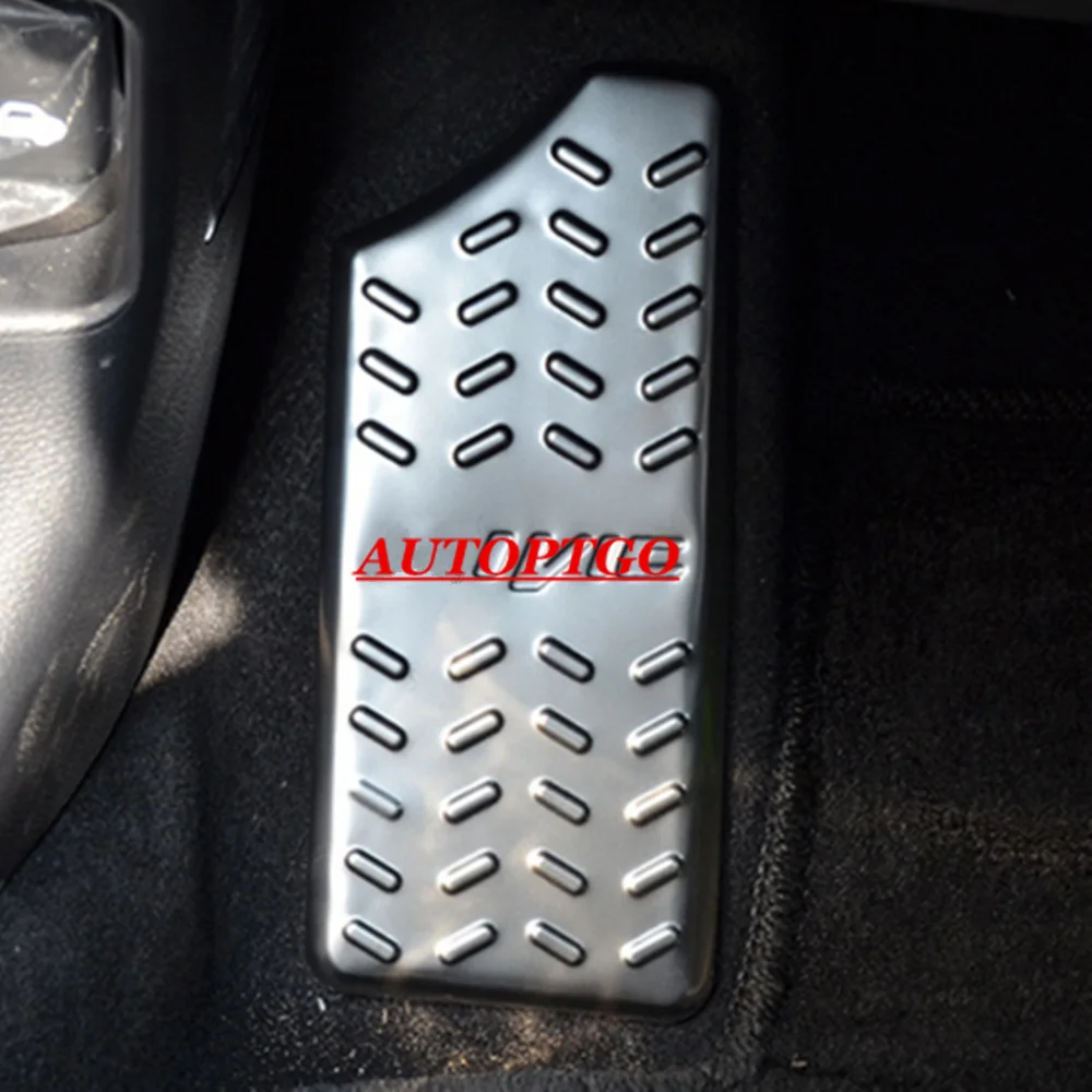 

STAINLESS STEEL FOOTREST FOOT REST PEDAL PAD FOR HONDA ACCORD 18-19 CRV 17-19 CIVIC 16-19 CR-V 17-19 NEWEST CAR ACCESSORIES