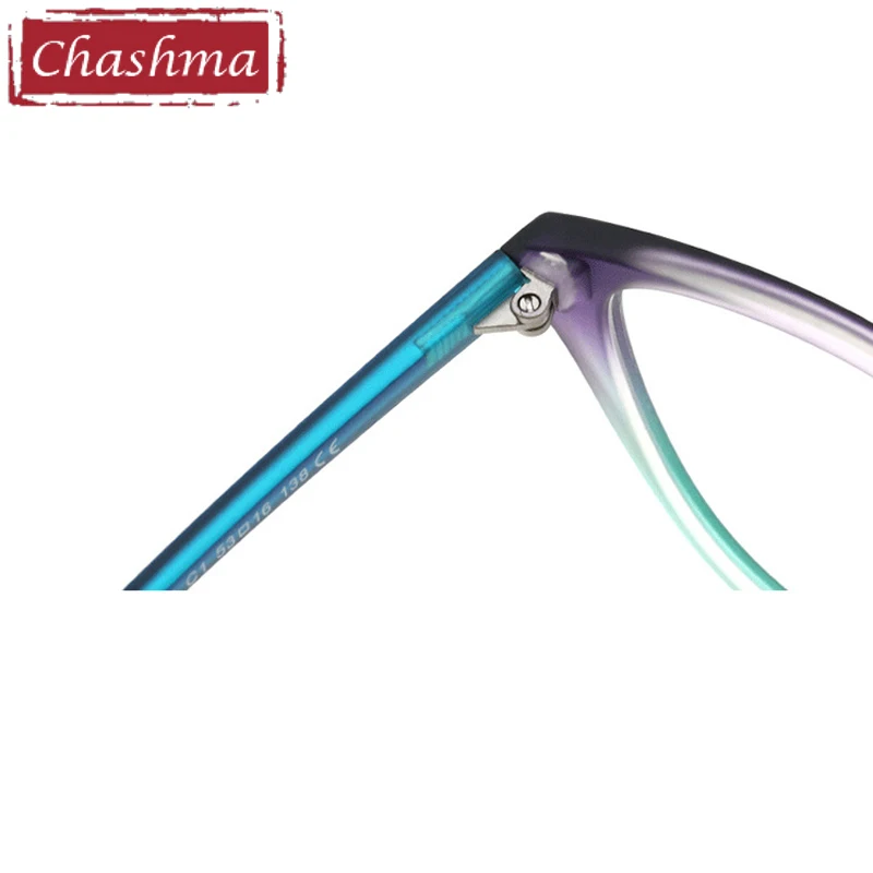 Брендовые очки Chashma кошачий глаз TR 90 по рецепту женские качественные оправы из