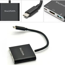 Для Kacosata 1080 P 4 К USB-C к HDMI конвертер Портативный док-станция для Nintend переключатель нс до ТВ/видео тип-C HDMI адаптер концентратора r30