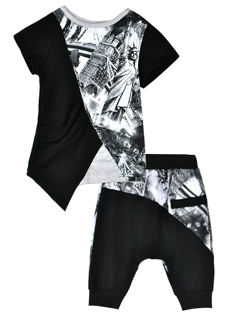 Casual da Criança do Bebê Topos + Calças Conjuntos de Roupas para a Criança Crianças Meninos Roupas Definir Camiseta Amor Você Gesto Bonito Menino 2020 22 High Quality Mamãe e Bebê