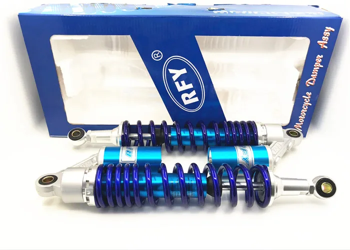 

new universal 375mm 1pair 8mm spring motorcycle Air shock absorber for yamahm honda Scooter Dirt Bike Quad Gokart ATV