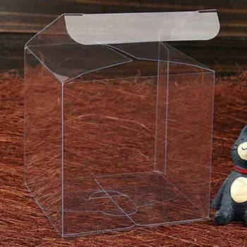 

11cm to 20cm square clear box 20pcs7 kinds of Large boy box fruit gift box transparent square box Perfume candy transparent PVC
