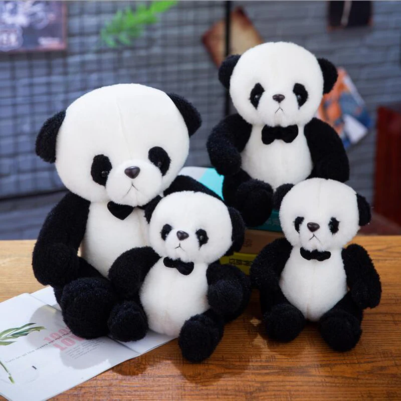 

Cute Aentleman Panda Doll Soft Plush Toys Stuffed Animal Panda Plush Doll Pillow Children Girls Birthday Gift Toy