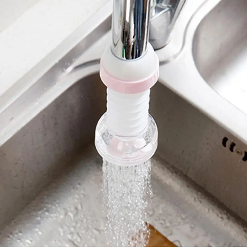 

pp material Bathroom Shower Water Filter Faucet Parts Kitchen Faucet Rotatable Filters Valve Accessory spray evenly save water