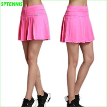 Новинка, Профессиональная теннисная юбка с шаровым карманом, быстросохнущие юбки для йоги, женские шорты для фитнеса, анти-экспозиция