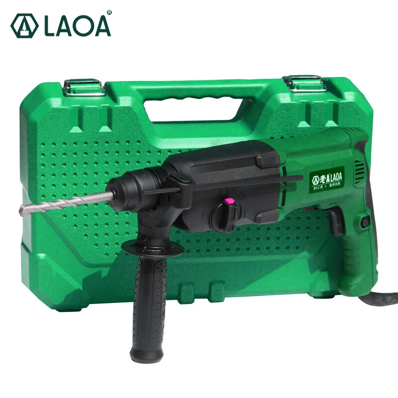 Электрическая Ударная дрель LAOA 800 Вт 24 мм|impact drill|electric impact drilldrill rotary hammer |