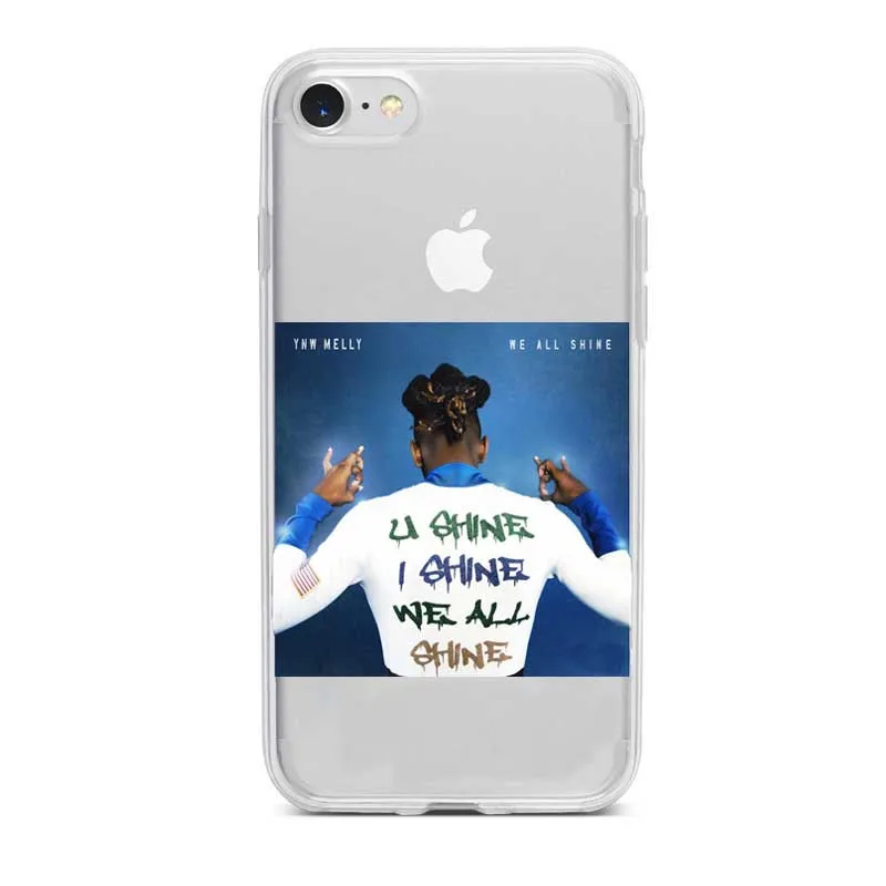Rap Singer YNW Melly Scarlxrd We All Shine Macio TPU силиконовый чехол для iPhone 11 11pro 11promax 8 7 6 Plus 5 X XS Max XR Coque