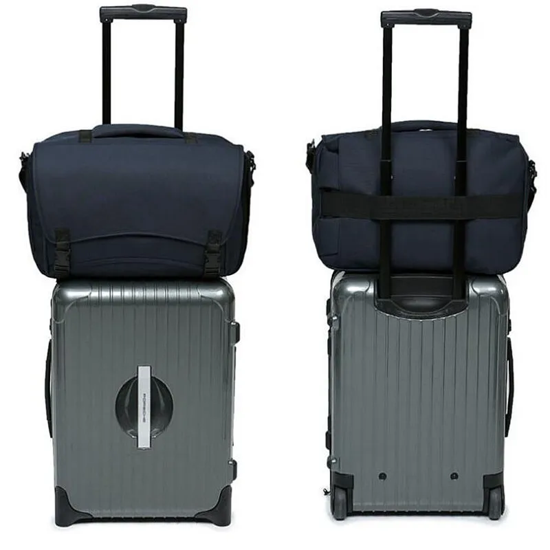

Waterproof Black Zipper Garment Bag Suit Bag Durable Men Casual Trip Travel Bag For Suit Clothing Case Big Organizer Trolley Bag