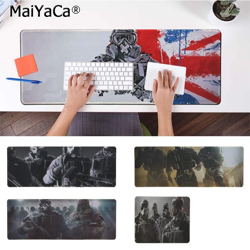 

MaiYaCa 2018 New Rainbow 6 Beautiful Anime Mouse Mat Rubber PC Computer Gaming mousepad