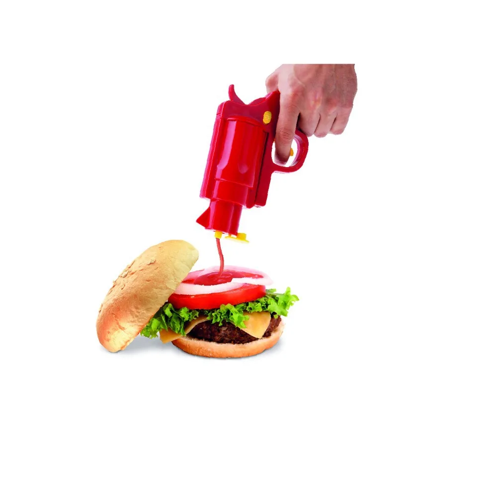 2015NEW Products CONDIMENT GUN Picnic Party for BBQ sauce Ketchup or