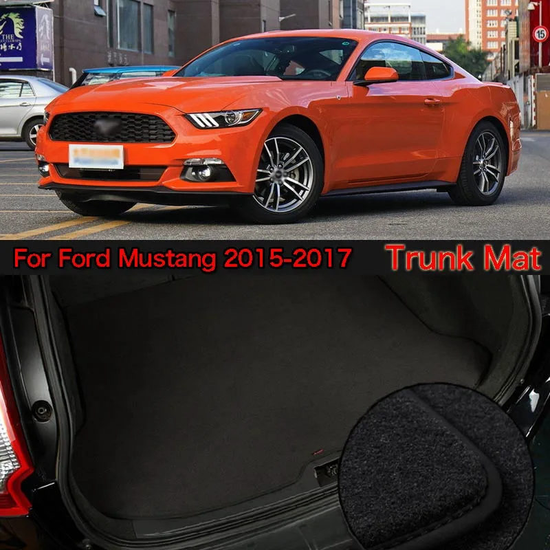 Nylon Fabric Washable Car Trunk Cargo Liner Carpet Mats For Ford