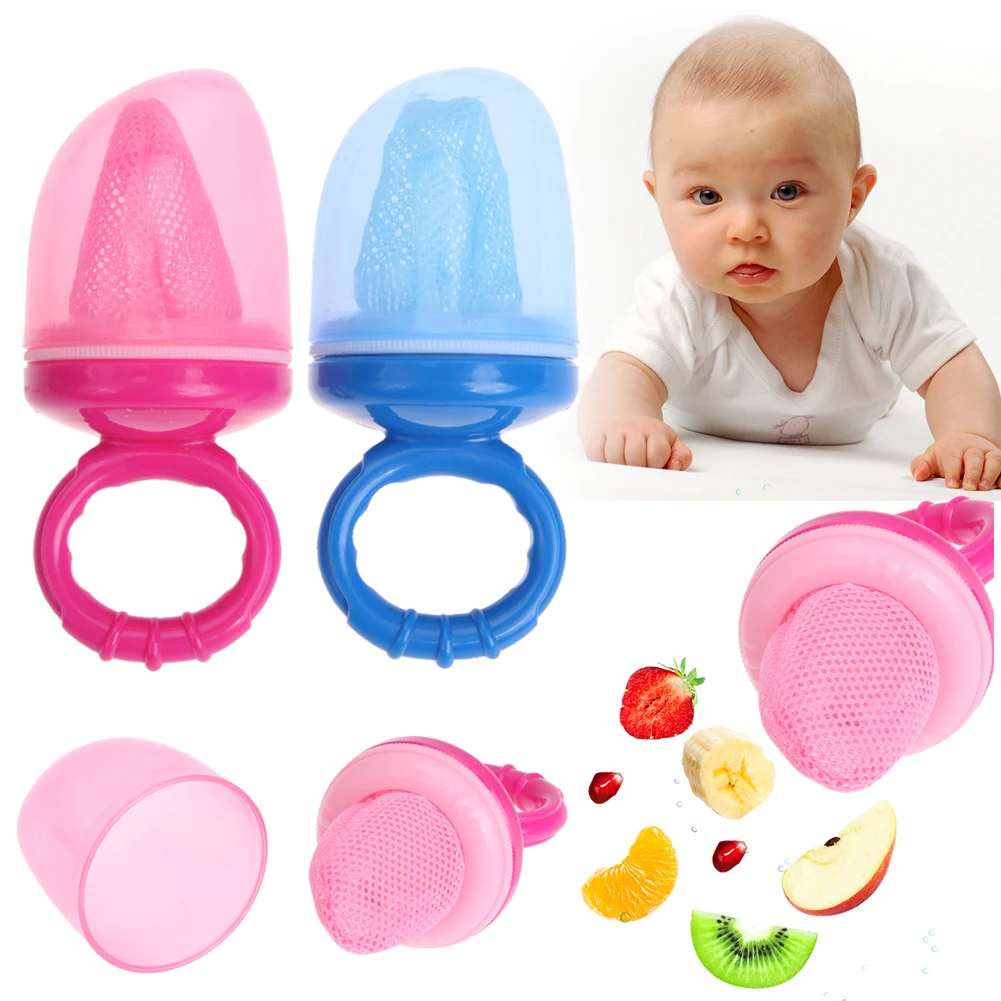 New Baby Pacifier Nipple Fresh Food Milk Nibbler Feeder Feeding Safety