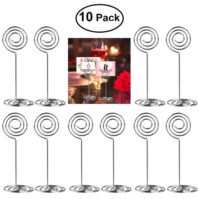 Photo Clips Holder Decor Clothespins Holder Numbers Tables Photo