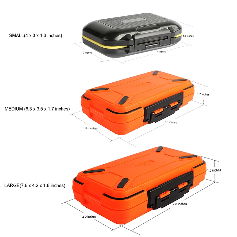 Mini Double Layer Hard Plastic Fishing Box Tool Case Accessories Tool High Quality Accessories Tool Box