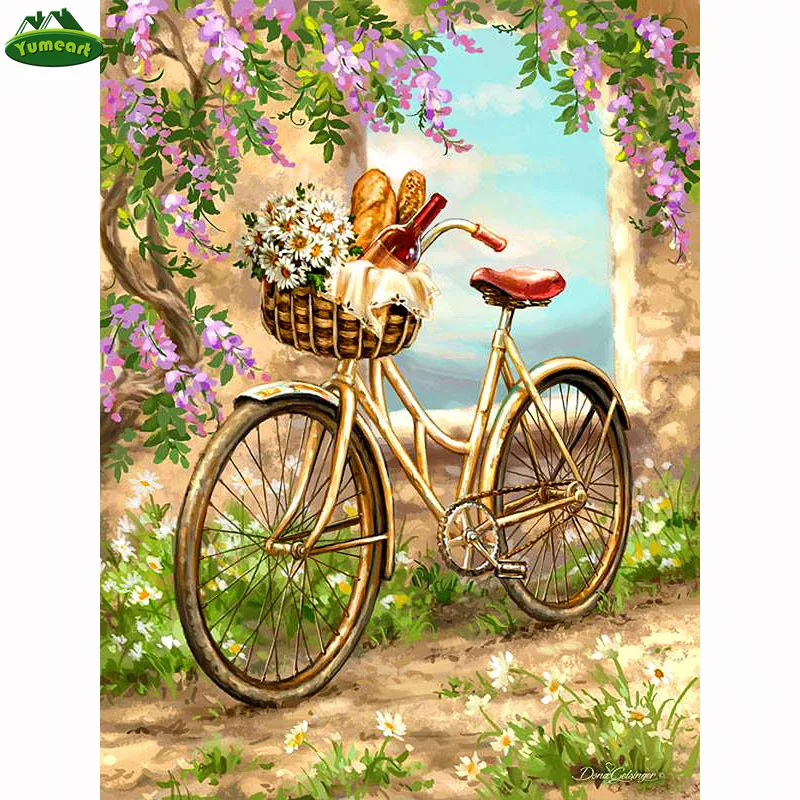 Aliexpress.com : Buy DIY 5D Diamond Painting Bicycle