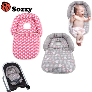 

Sozzy Baby Car Seat Protection Soft Cosy Stroller Cushion Liner Pad Head Support Rest Matress Pillow