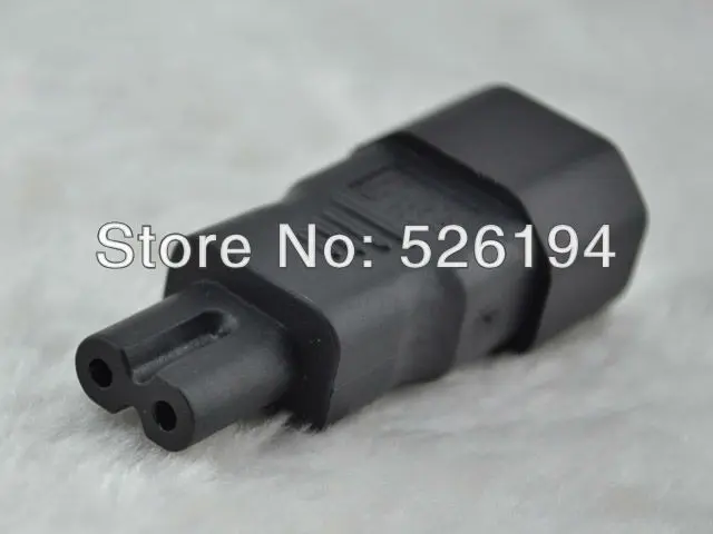 

Free shipping one pieces Converts Euro to figure 8 IEC adapter