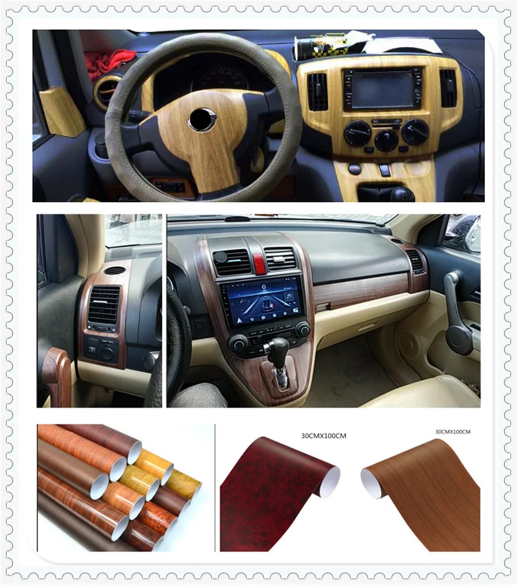 

High quality 30 * 100CM auto vinyl film car shape decorative stickers for Fiat Croma Linea Ulysse Oltre 600 1200 520 20-30