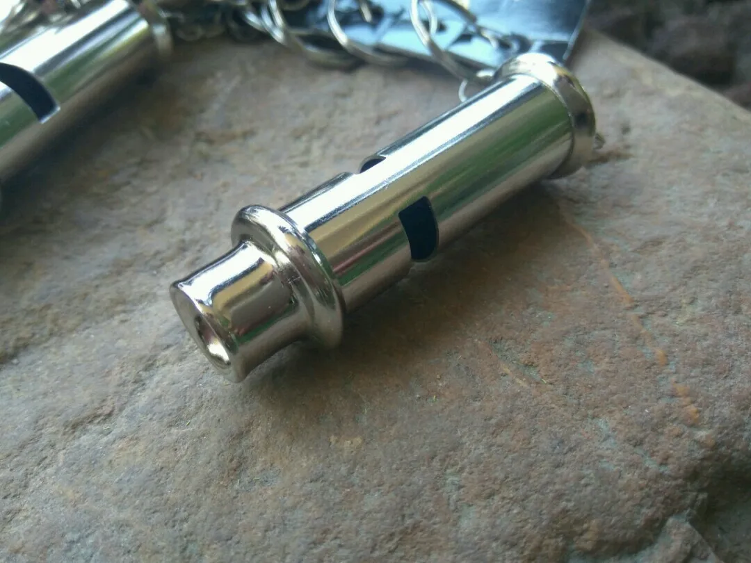 Survival whistle Metal whistle 12PCS/LOT