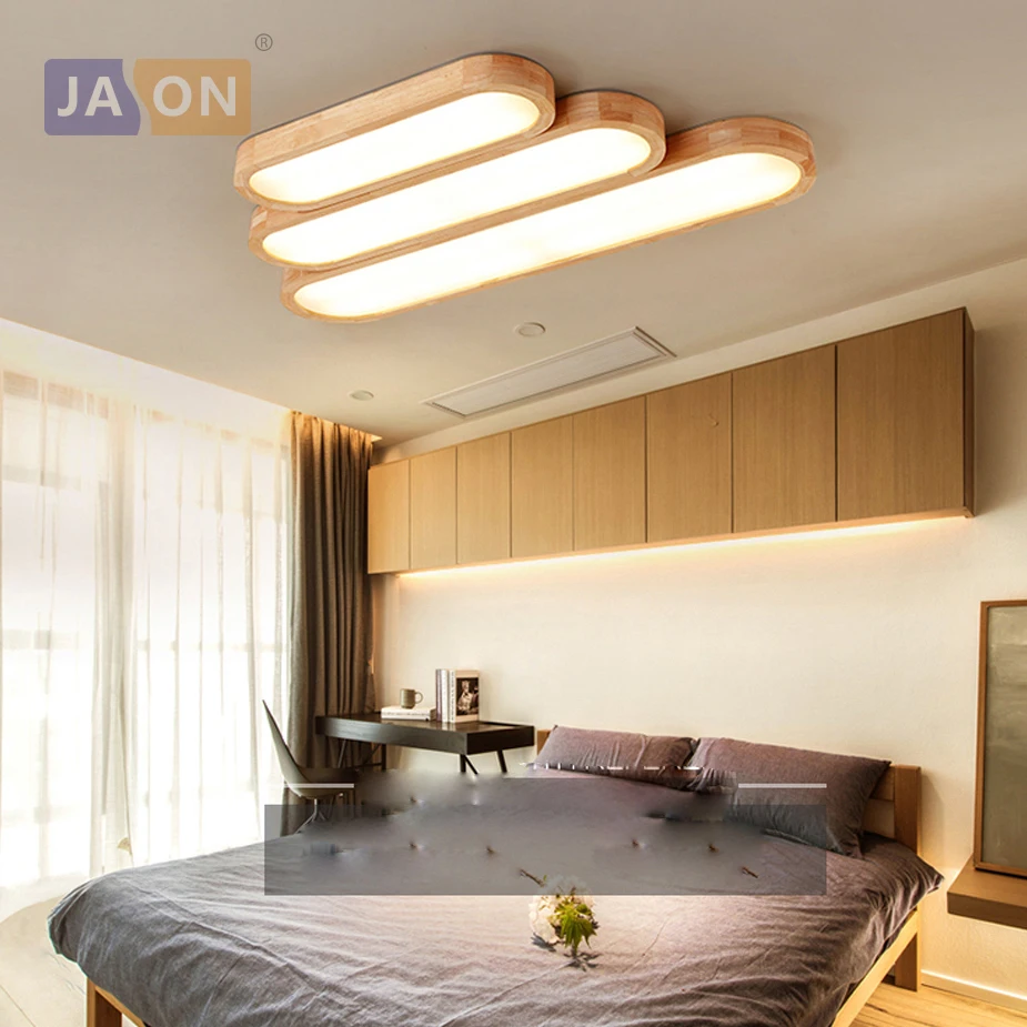 

LED Nordic Wood Acryl Iron 65-120cm DIY LED Lamp.LED Light.Ceiling Lights.LED Ceiling Light.Ceiling Lamp For Foyer Bedroom