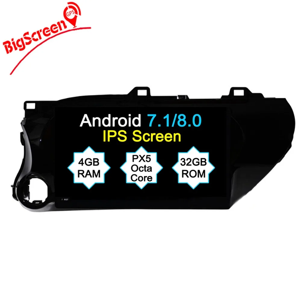 Top Android 7.1 10.1"Inch 2 Din Car No DVD Player GPS Navigation For Toyota Hilux 2016 2017 Radio Steering Wheel Controls Free Map 0 Top Android 7.1 10.1"Inch 2 Din Car No DVD Player GPS Navigation For Toyota Hilux 2016 2017 Radio Steering Wheel Controls Free Map 0
