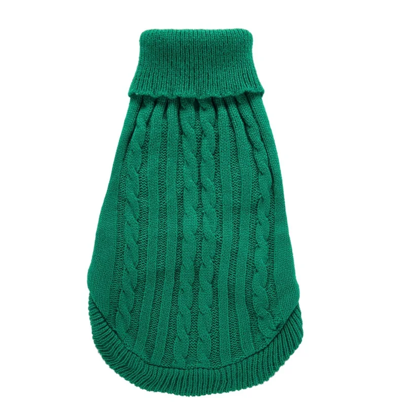 

Winter Pet Dog Sweater Solid Colors Design with Hooded High Quality Clothes for Dogs Cats 8 Colors