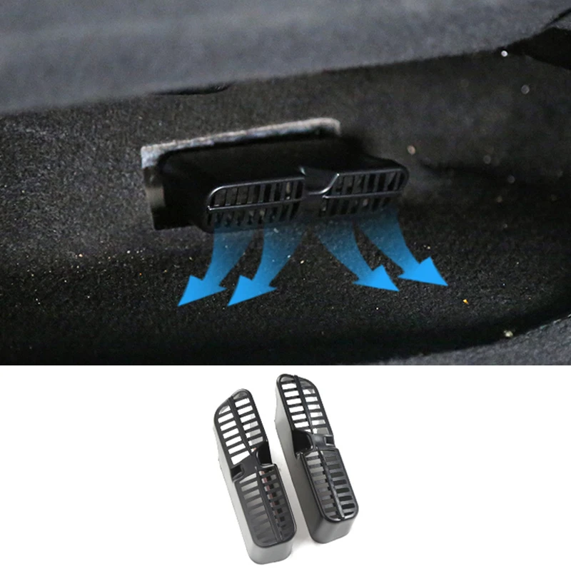 Under Seat Floor Rear Ac Heater Air Conditioner Duct Vent Cover Grill