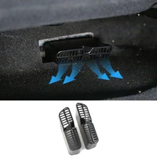 Sotto il Sedile del Pavimento Posteriore AC Aria Condizionata Riscaldamento Duct Vent copertura Grill Presa di Coperture Per Honda Civic 10th 2016 2017 2018