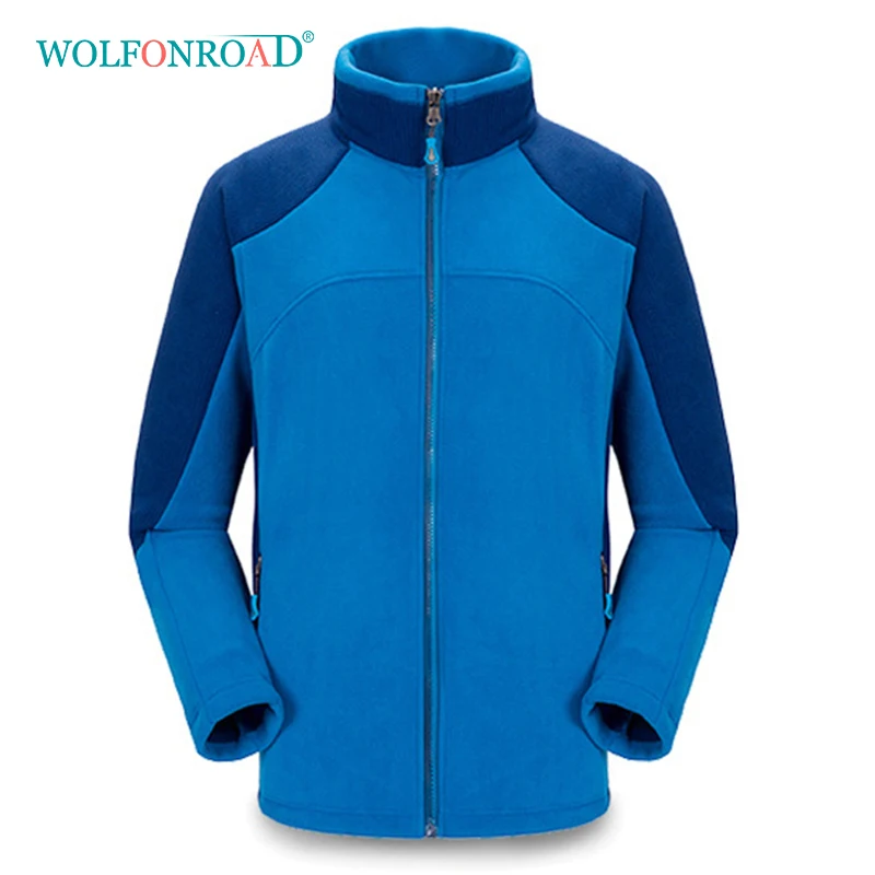 

WOLFONROAD Winter Couple Fleece Jacket Coat Windproof Thermal Breathable Hiking Clothes Men Outdoor Camping Skiing Warm Jackets