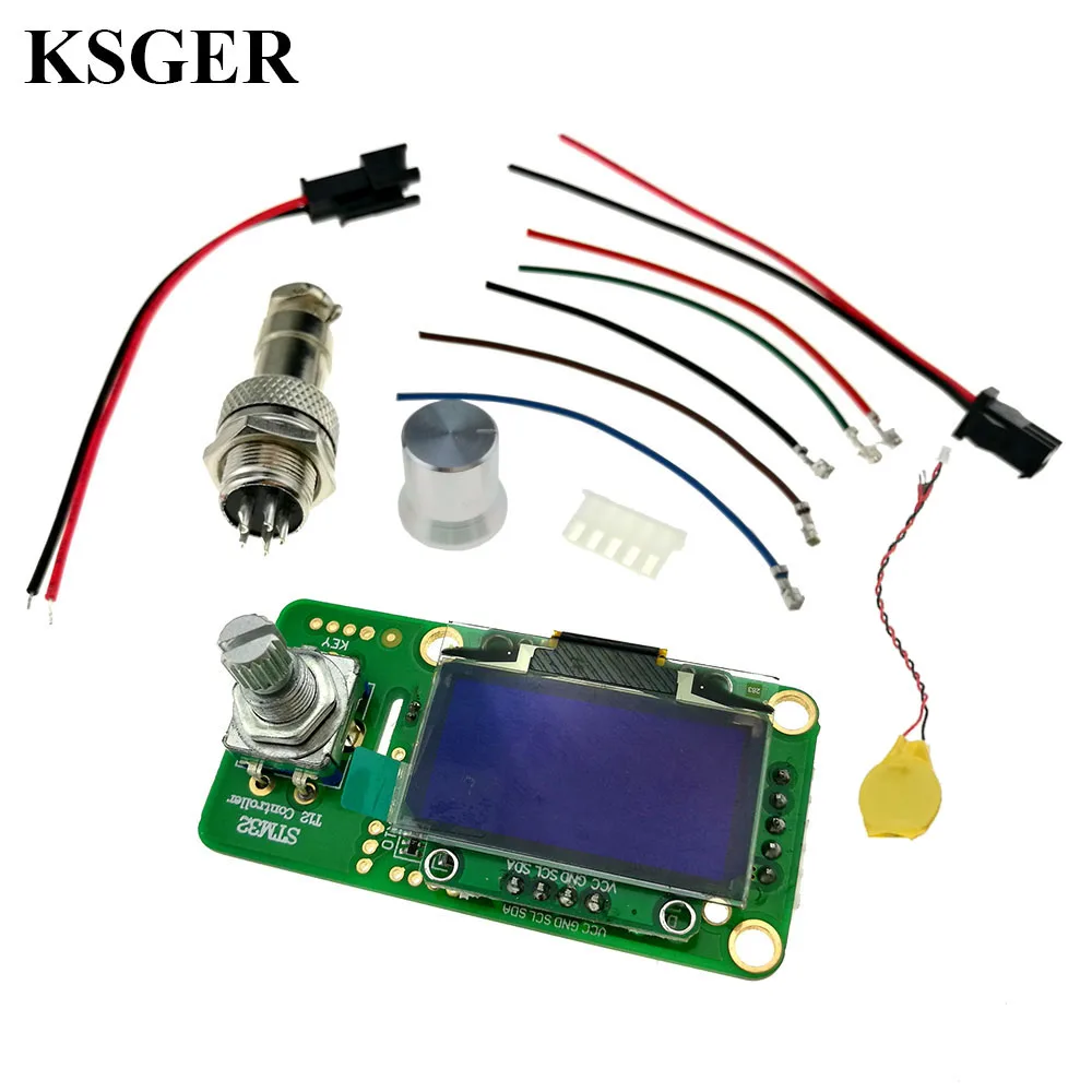 STM32 2,1 S OLED T12 паяльник контроллер температуры сварочные инструменты электронная пайка Wake-Sleep Shock 110-240 в 72 Вт