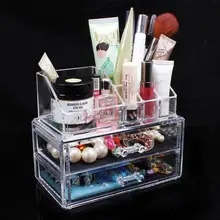 Настольные органайзеры для косметики коробка для хранения ювелирных изделий держатель косметическая коробка Губная Помада Держатель выдвижные ящики коробка для хранения