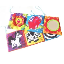 Buy Girls Boys Cloth Book Knowledge Around Multi-touch Multifunction Double Color Colorful Bed Bumper Fun Toys Free Shipping