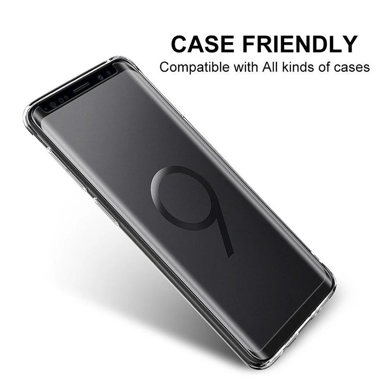 Накладка из закаленного стекла для samsung Galaxy S10 5G S9 Note 9 Note8 S8 Plus S7 Edge 3d изогнутый чехол версия протектор экрана