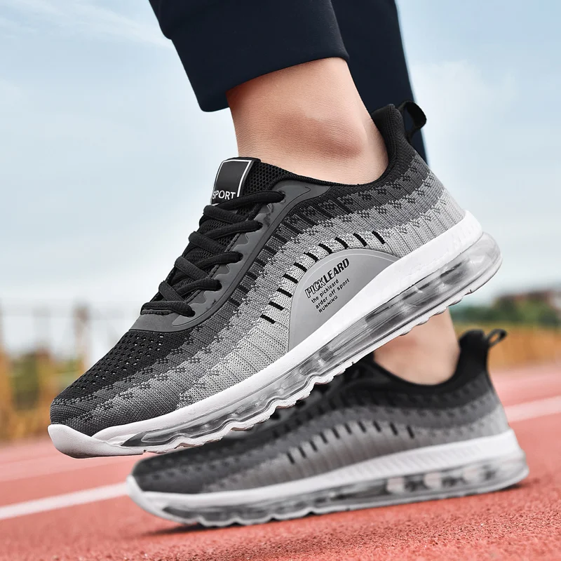 

Hot Sale Breathable Running Shoes Men Sneakers Brand Outdoor Sports Shoes Designer Athletic Walking Jogging Shoes Male Trainers