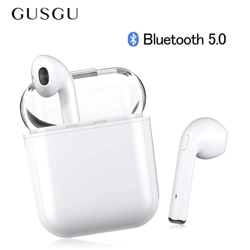 GUSGU Bluetooth 5.0 Earphone With Mic TWS Wireless earbuds