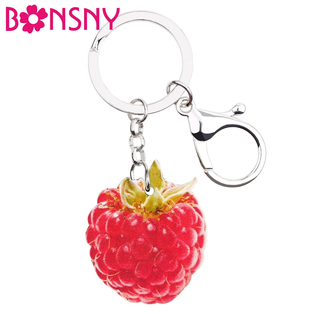 Red Raspberry Earrings Wild Berry Jewelry Fruit Jewelry Ring Raspberries Charm