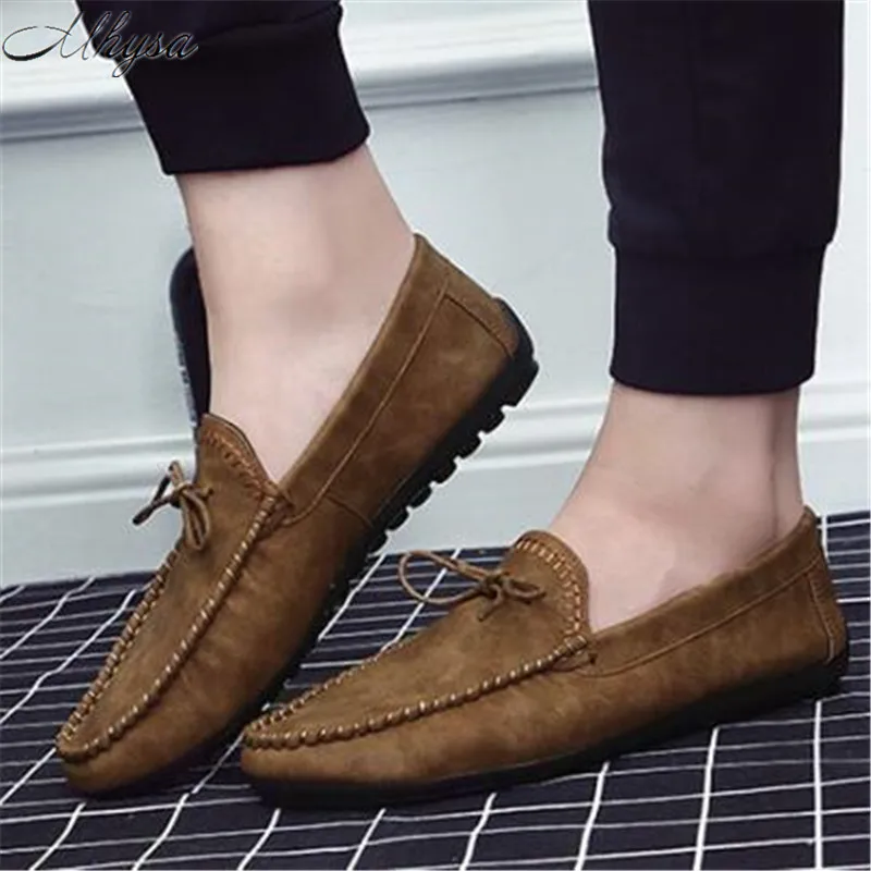 

Mhysa 2019 new spring and summer men's tide shoes fashion breathable casual comfortable non-slip resistant wild peas shoes Z117
