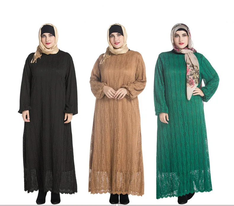 Robe Hijab Grande Taille Af343a