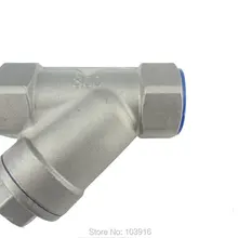 10 единиц 3/" DN20 из нержавеющей стали NPT Y Тип клапан с фильтром