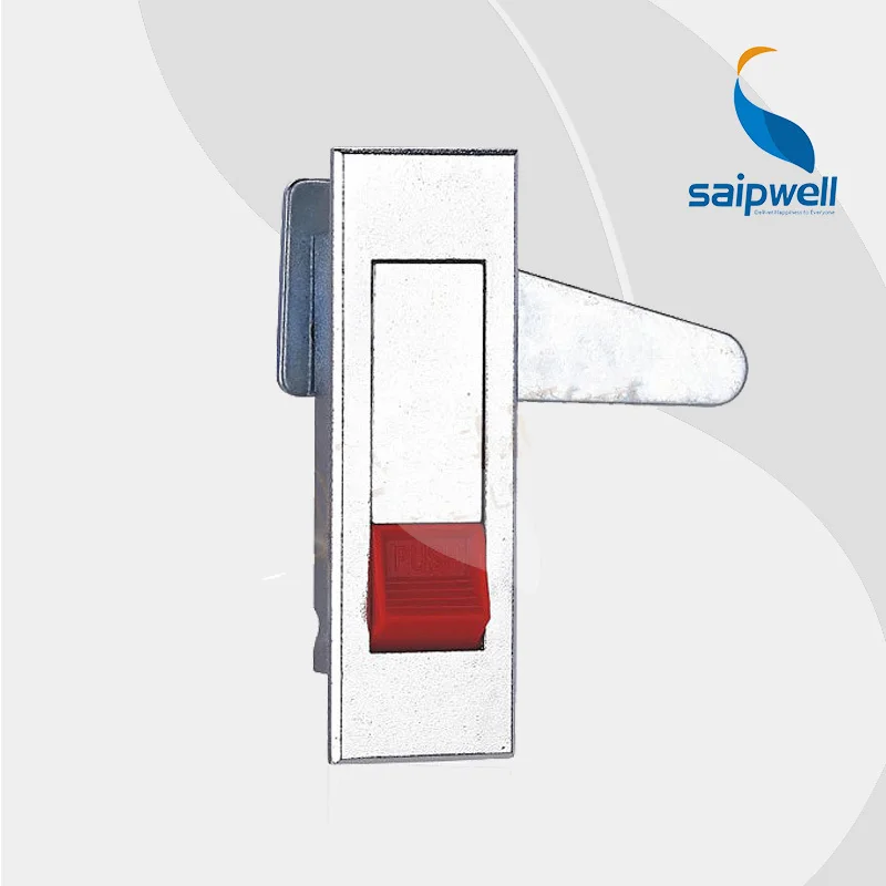 

Satin Finished 4# Zinc Alloy Plane Lock / Button Type Small Distribution Box Lock (SP-MS603-2-2)