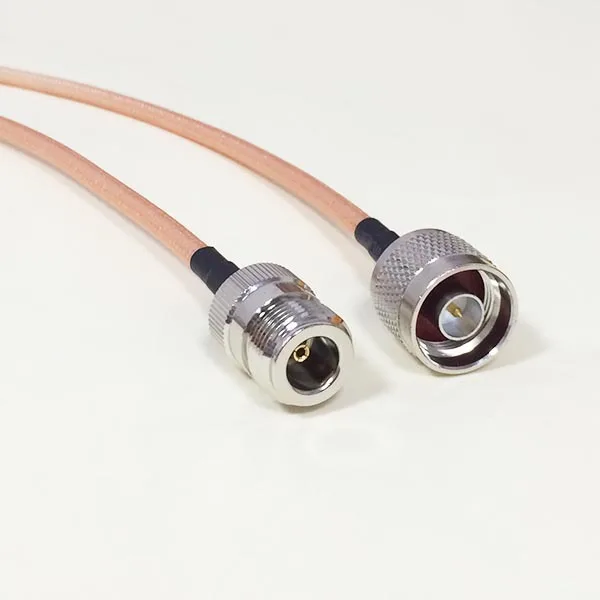 

High quality low-attenuation N Male Plug Switch N Female Jack jumper cable RG142 50CM 20" Adapter
