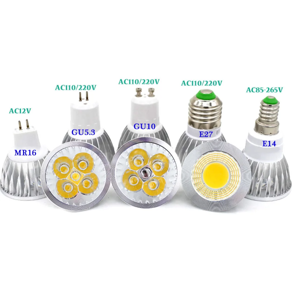 Светодиодная лампа Точечный светильник MR16 GU10 E27 E14 cfl диодный GU5.3 2835 SMD 3 Вт 220 В 110