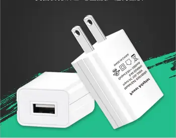 

Free shippin5v 1a mobile phone usb charger UL certified power adapter high quality American regulation travel charge head