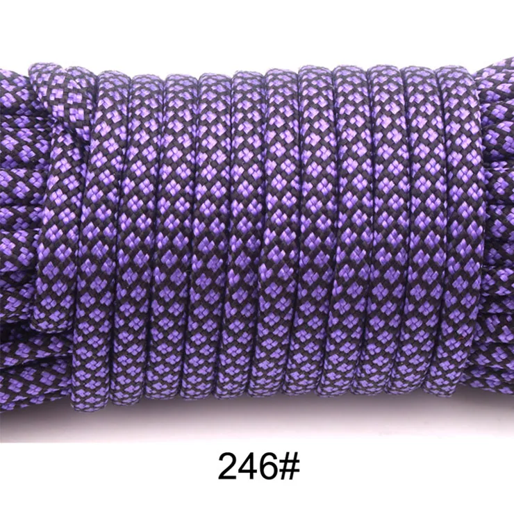 جديد الألوان Paracord 550 100FT Paracord في حبل نوع III 7 حامل الحبل في الهواء الطلق التخييم بقاء حبل بالجملة
