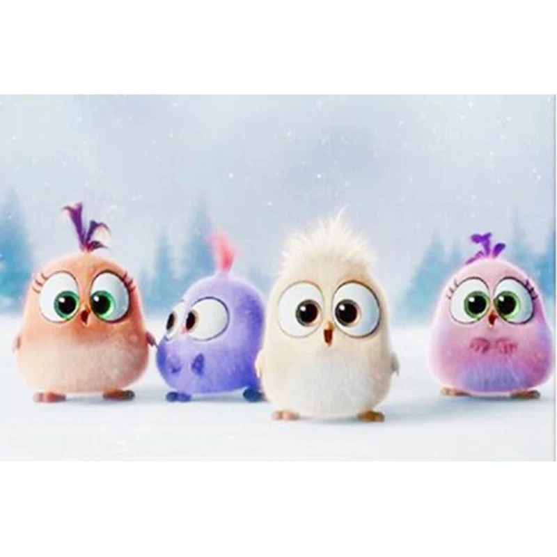 

Full Drill 5D Diamond Embroidery Angry Bird DIY Diamond Craft Cross Stitch Painting Mosaic Diamond Wall Arts Decor DA077