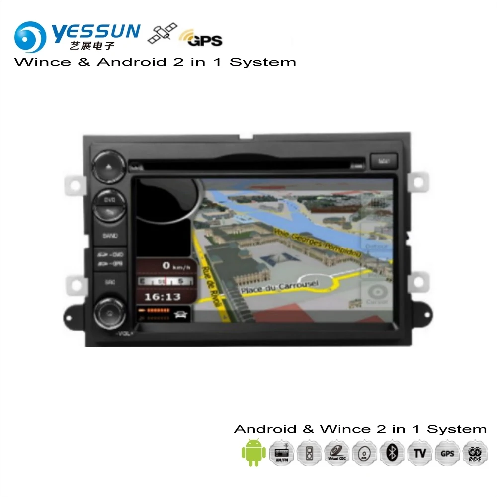 

YESSUN For Ford Fusion / Explorer / Edge / Expedition Car Android Multimedia Radio CD DVD Player GPS Navi Navigation Audio Video