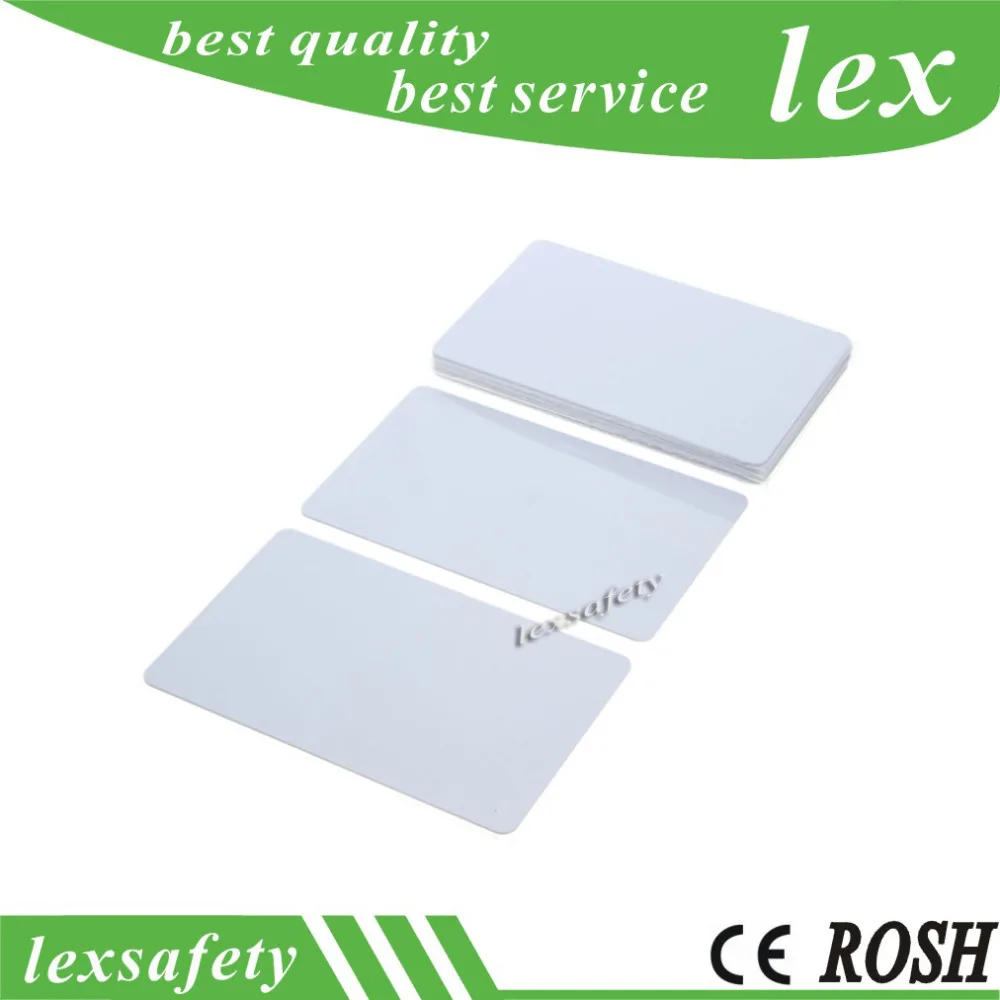 Чистые пластиковые идентификационные карты 100 шт./лот 125 кГц кГц|blank plastic id card|proximity