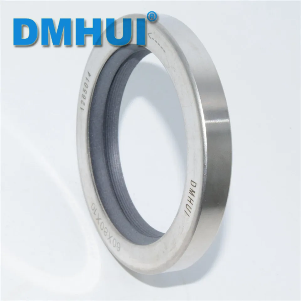 Китай DMHUI роторный винтовой воздушный компрессор из нержавеющей стали PTFE сальники 60*80*10/60x80x10 Двойные Губы ISO 9001: 2008 60-80-10 мм