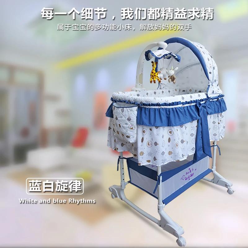 Berceau Musical Pour Bebe Filet Pour Bebe Portable Europeen Lit De Berceau Vibrant Pour Nouveau Ne Panier De Couchage Pour Nouveau Ne Aliexpress